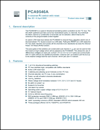 Click here to download PCA9546A Datasheet