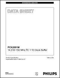 Click here to download PCK2001M Datasheet