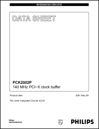 Click here to download PCK2002P Datasheet