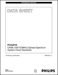 Click here to download PCK2010 Datasheet