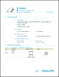 Click here to download PI4884 Datasheet