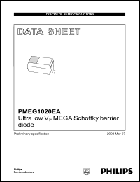 Click here to download PMEG1020EA Datasheet