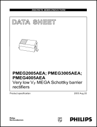 Click here to download PMEG4005AEA Datasheet