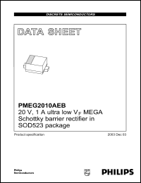 Click here to download PMEG2010AEB Datasheet