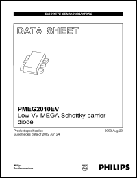Click here to download PMEG2010EV Datasheet