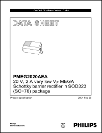 Click here to download PMEG2020AEA Datasheet
