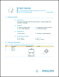 Click here to download PMF290XN Datasheet