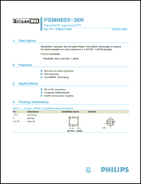 Click here to download PSMN005-30 Datasheet