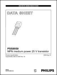 Click here to download PSS8050 Datasheet