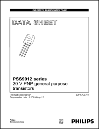 Click here to download PSS9012G Datasheet