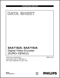 Click here to download SAA7183A Datasheet