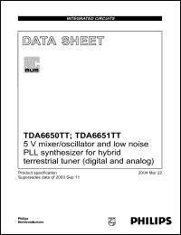 Click here to download TDA6650TT Datasheet