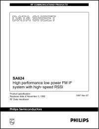 Click here to download SA624 Datasheet