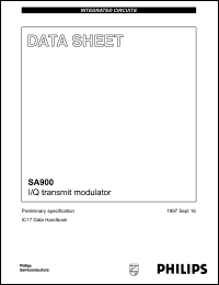 Click here to download SA900 Datasheet