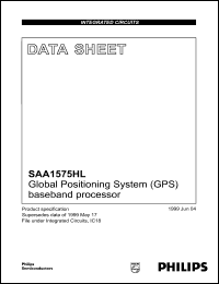 Click here to download SAA1575HL Datasheet