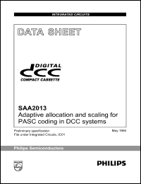 Click here to download SAA2013 Datasheet