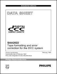 Click here to download SAA2022 Datasheet