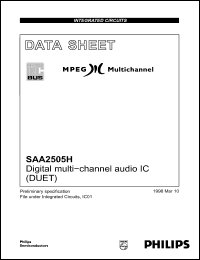 Click here to download SAA2505H Datasheet