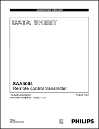 Click here to download SAA3004 Datasheet