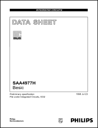 Click here to download SAA4977H Datasheet