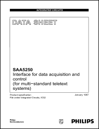Click here to download SAA5250 Datasheet
