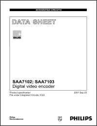 Click here to download SAA7103 Datasheet