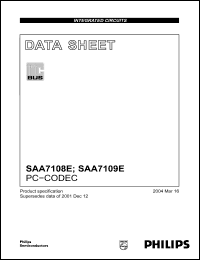 Click here to download SAA7108E Datasheet