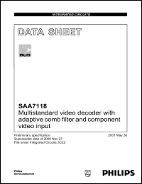 Click here to download SAA7118 Datasheet