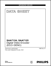 Click here to download SAA7124 Datasheet