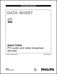 Click here to download SAA7133 Datasheet