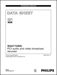 Click here to download SAA7134 Datasheet