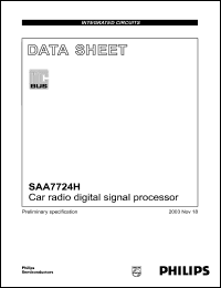 Click here to download SAA7724H Datasheet