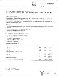 Click here to download SAB3036 Datasheet