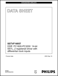 Click here to download SSTVF16857DGG Datasheet