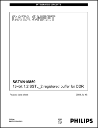 Click here to download SSTVN16859BS Datasheet