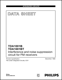 Click here to download TDA1001 Datasheet