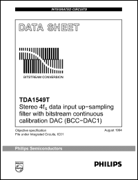 Click here to download TDA1549T Datasheet