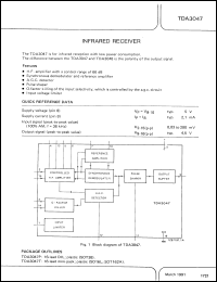 Click here to download TDA3047T Datasheet