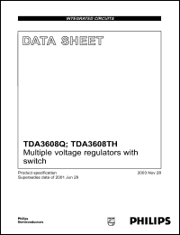 Click here to download TDA3608THQ Datasheet