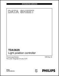 Click here to download TDA3629T Datasheet