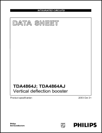 Click here to download TDA4864AJ Datasheet