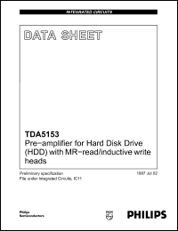 Click here to download TDA5153 Datasheet