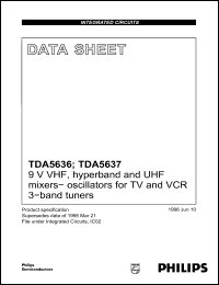 Click here to download TDA5637M Datasheet