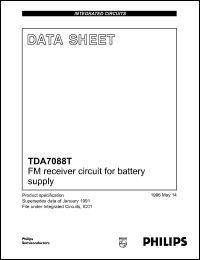 Click here to download TDA7088T Datasheet