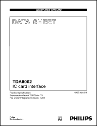 Click here to download TDA8002G/5 Datasheet