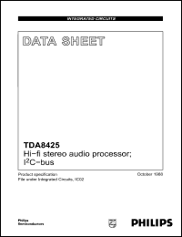Click here to download TDA8425 Datasheet