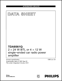 Click here to download TDA8561 Datasheet