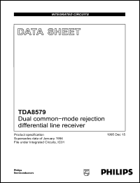 Click here to download TDA8579T Datasheet
