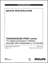 Click here to download TDA958XPS Datasheet