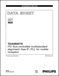 Click here to download TDA9884TS Datasheet